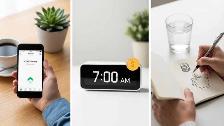 3 micro hábitos matinais que melhoram sua relação com o dinheiro