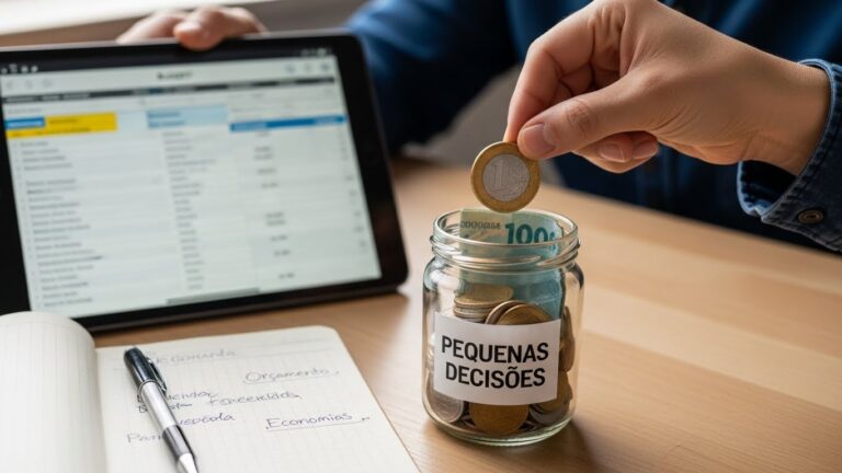 Pequenas decisões financeiras que fazem grande diferença no fim do mês